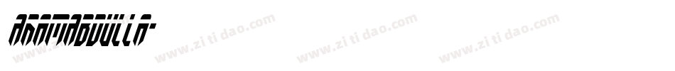AramAbdulla字体转换