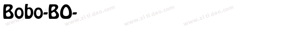 Bobo-BO字体转换