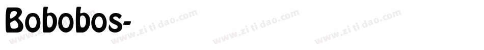 Bobobos字体转换