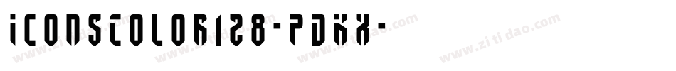 IconsColor128-PDKx字体转换 IconsColor128-PDKx字体转换