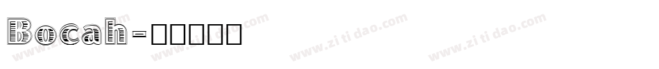 Bocah字体转换