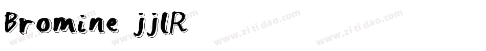 Bromine-jjlR字体转换