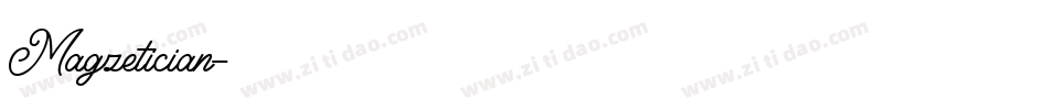 Magzetician字体转换