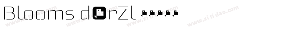 Blooms-d9rZl字体转换 Blooms-d9rZl字体转换
