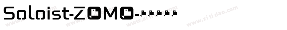 Soloist-Z6M8字体转换 Soloist-Z6M8字体转换