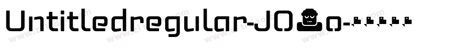 Untitledregular-JO3o字体转换 Untitledregular-JO3o字体转换