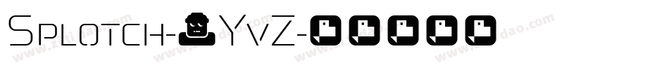 Splotch-8YvZ字体转换