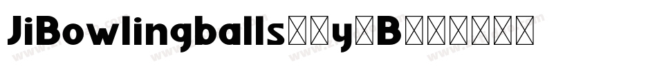 JiBowlingballs-4y4B字体转换