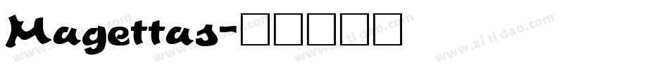 Magettas字体转换