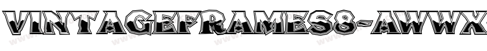 VintageFrames8-AWwx字体转换