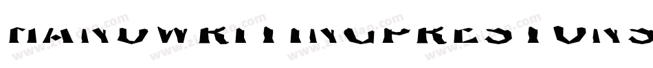 HandwritingPrestonsFast-jjAv字体转换