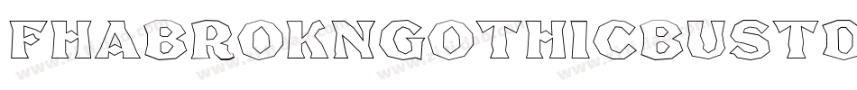 Fhabrokngothicbustdbbnc-EoRj字体转换
