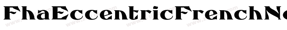 FhaEccentricFrenchNormal-Bjv8字体转换