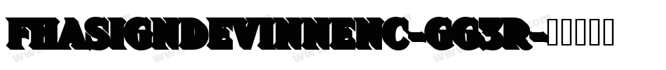 FhaSignDevinnenc-gG3R字体转换