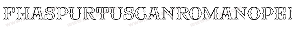 FhaSpurTuscanRomanOpenNcv-Jejx字体转换