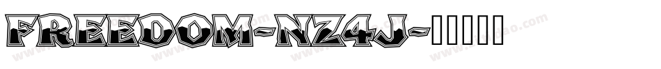 Freedom-nZ4J字体转换
