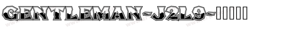 Gentleman-j2l9字体转换