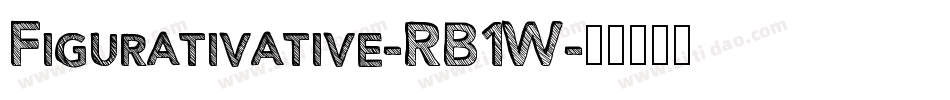 Figurativative-RB1W字体转换