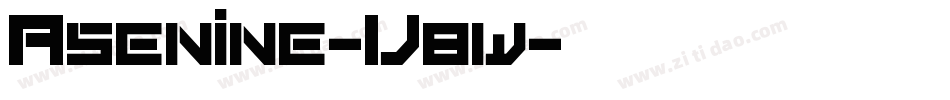 Asenine-V8w字体转换 Asenine-V8w字体转换