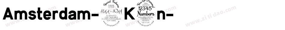 Amsterdam-9K3n字体转换