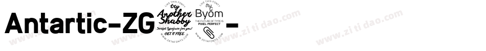 Antartic-ZG78字体转换