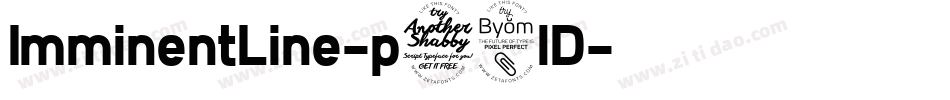 ImminentLine-p78lD字体转换
