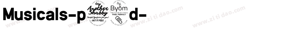 Musicals-p78d字体转换