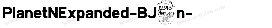 PlanetNExpanded-BJ3n字体转换