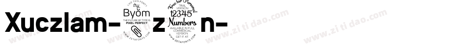 Xuczlam-8z3n字体转换