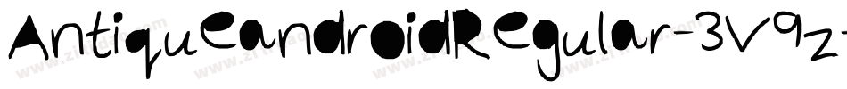AntiqueandroidRegular-3V9z字体转换 AntiqueandroidRegular-3V9z字体转换