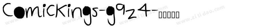 ComicKings-g9z4字体转换