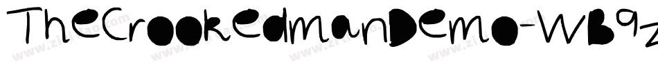 TheCrookedmanDemo-WB9z字体转换