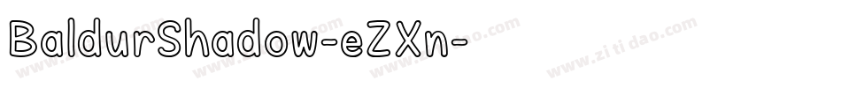 BaldurShadow-eZXn字体转换
