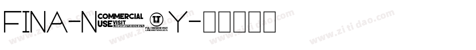 Fina-n57Y字体转换