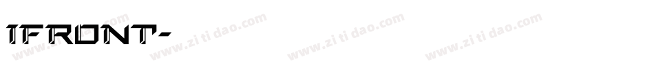 ifront字体转换
