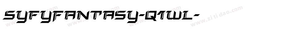 SyfyFantasy-q1wl字体转换