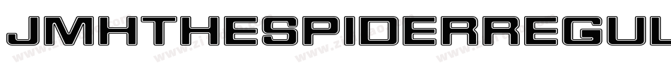 JmhthespiderRegular-2X6o字体转换
