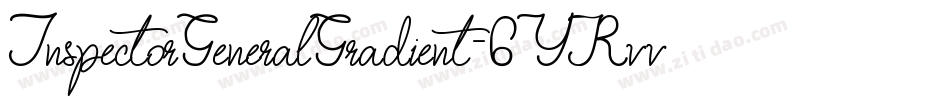 InspectorGeneralGradient-6YRvv字体转换