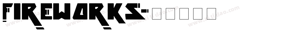 Fireworks字体转换