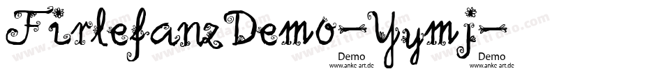 FirlefanzDemo-Yymj字体转换