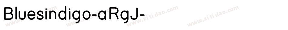 Bluesindigo-aRgJ字体转换
