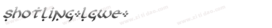 Shotling-lgWe字体转换