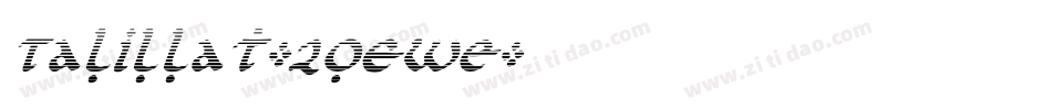 Talillat-2OEWe字体转换