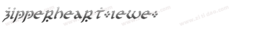 Zipperheart-1eWe字体转换