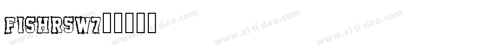 Fish-r5W7字体转换
