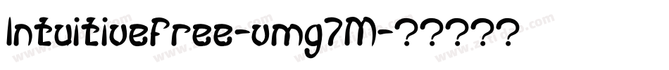 Intuitivefree-vmg7M字体转换