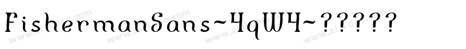 FishermanSans-4qW4字体转换