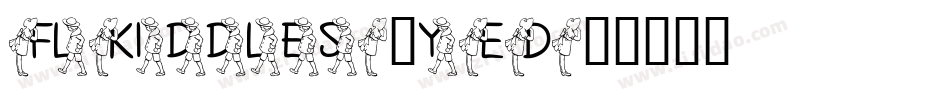 FlKiddles-4yED字体转换