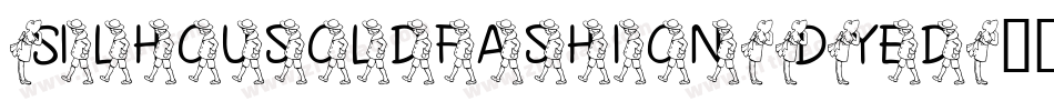 Silhousoldfashion-DYed字体转换