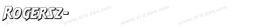 Rogers2字体转换